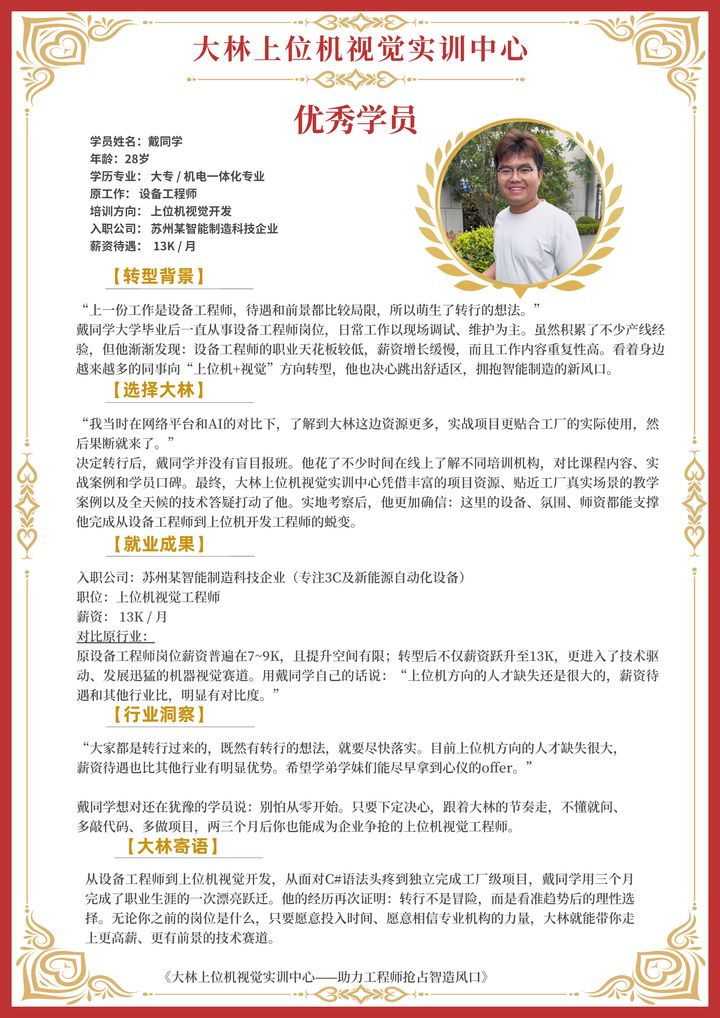 优秀学员档案 06