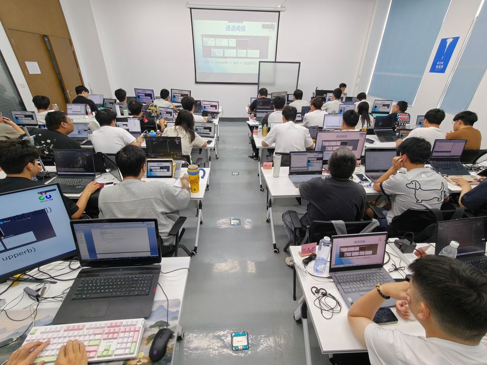 实训现场